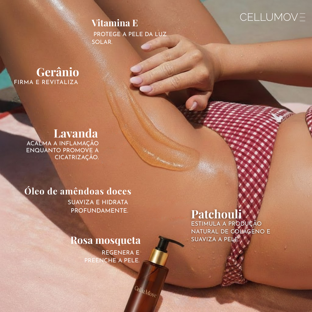 Óleo Anticelulítico 100ml - CelluMove™