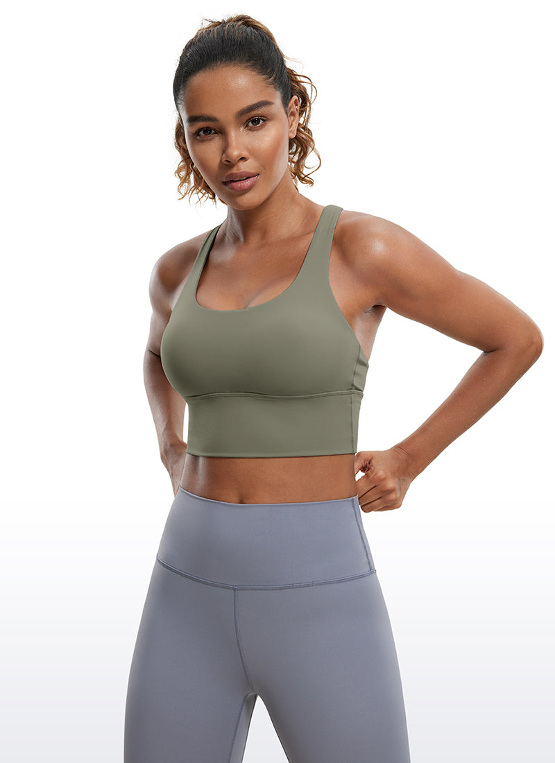 Nakedfeel Strappy Longline Bra