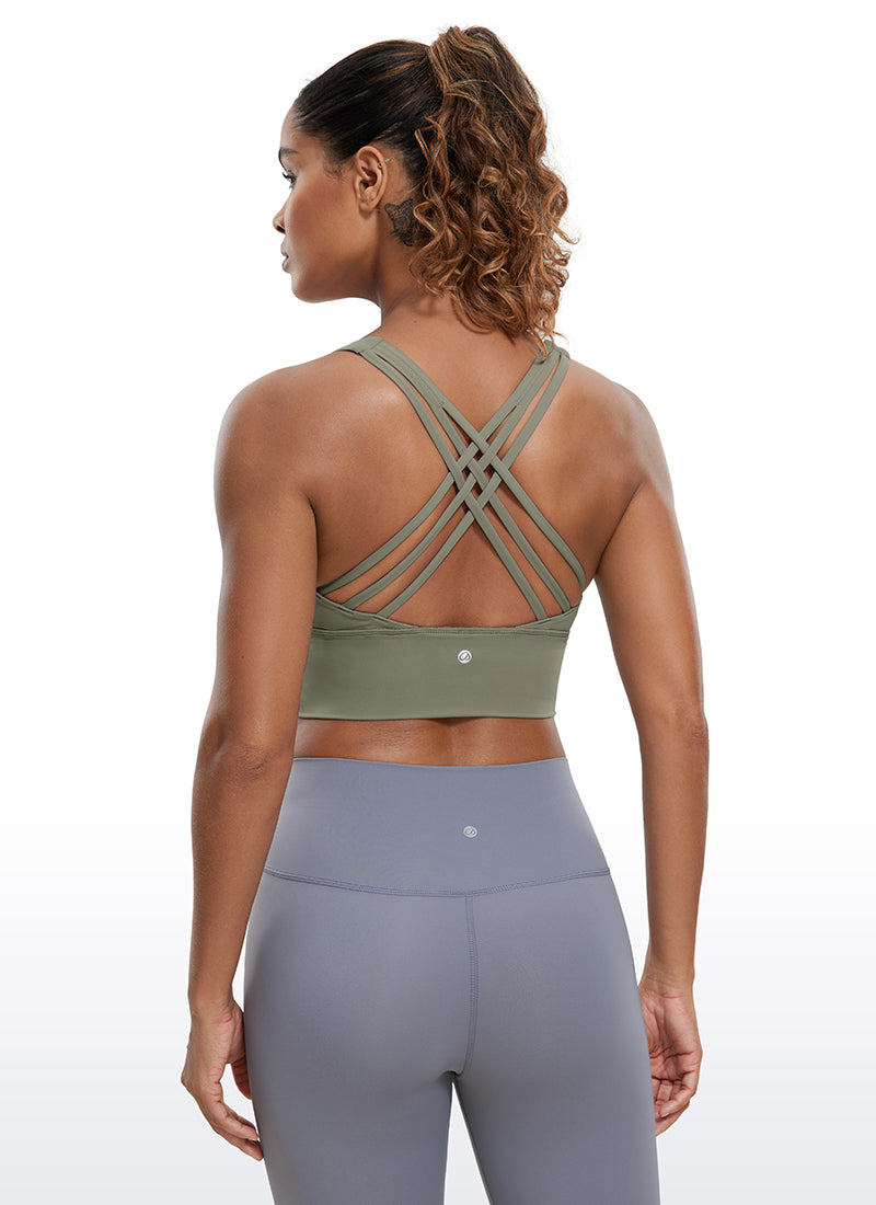 Nakedfeel Strappy Longline Bra