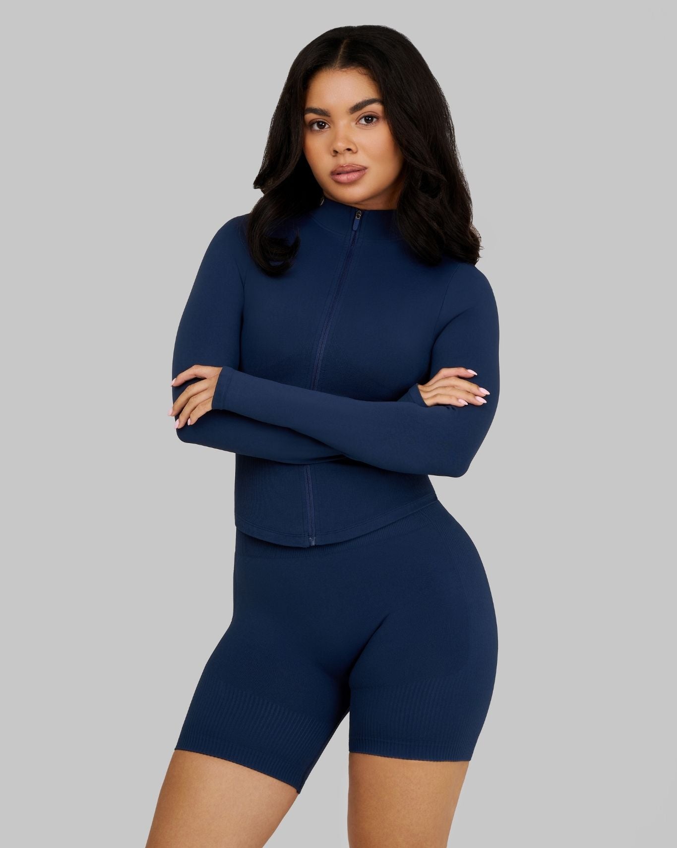 Elevate™ Sculpting Seamless Jacket | Midnight Navy