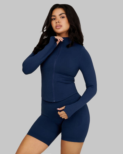 Elevate™ Sculpting Seamless Jacket | Midnight Navy