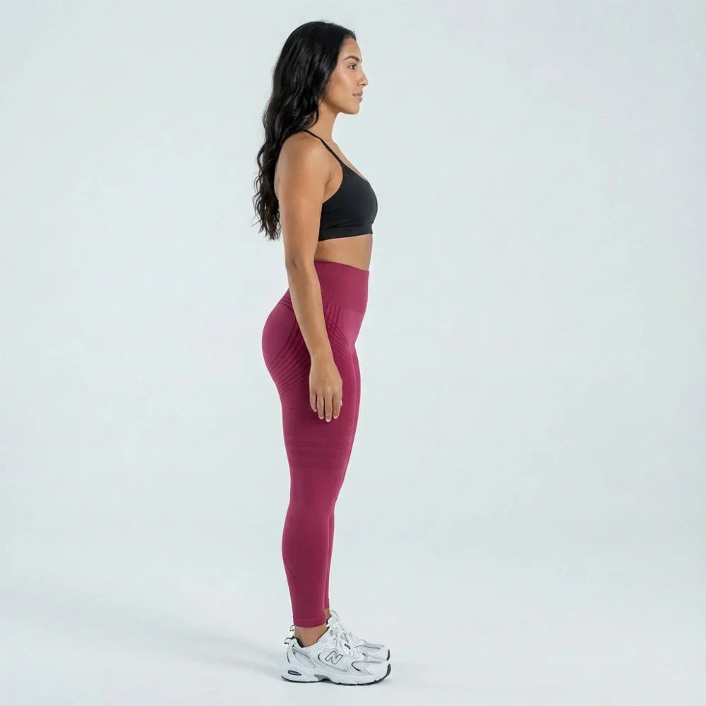 Leggings Cellumove 3D - Bordô