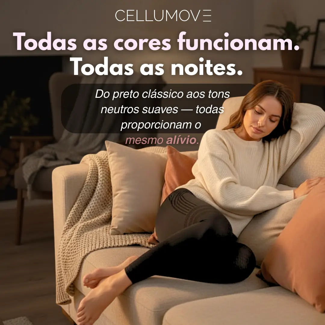 Leggings de Compressão 3D Cellumove – Mais de 25.000 clientes finalmente a dormir a noite toda