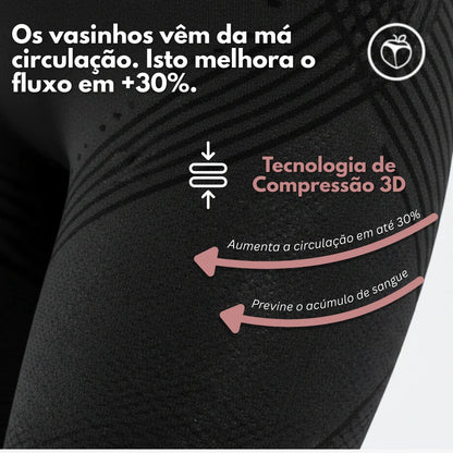 Legging Cellumove 3D – Alivie e previna as varizes de forma natural.