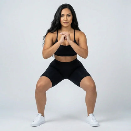 Legging curta Cellumove 3D – Preto Clássico