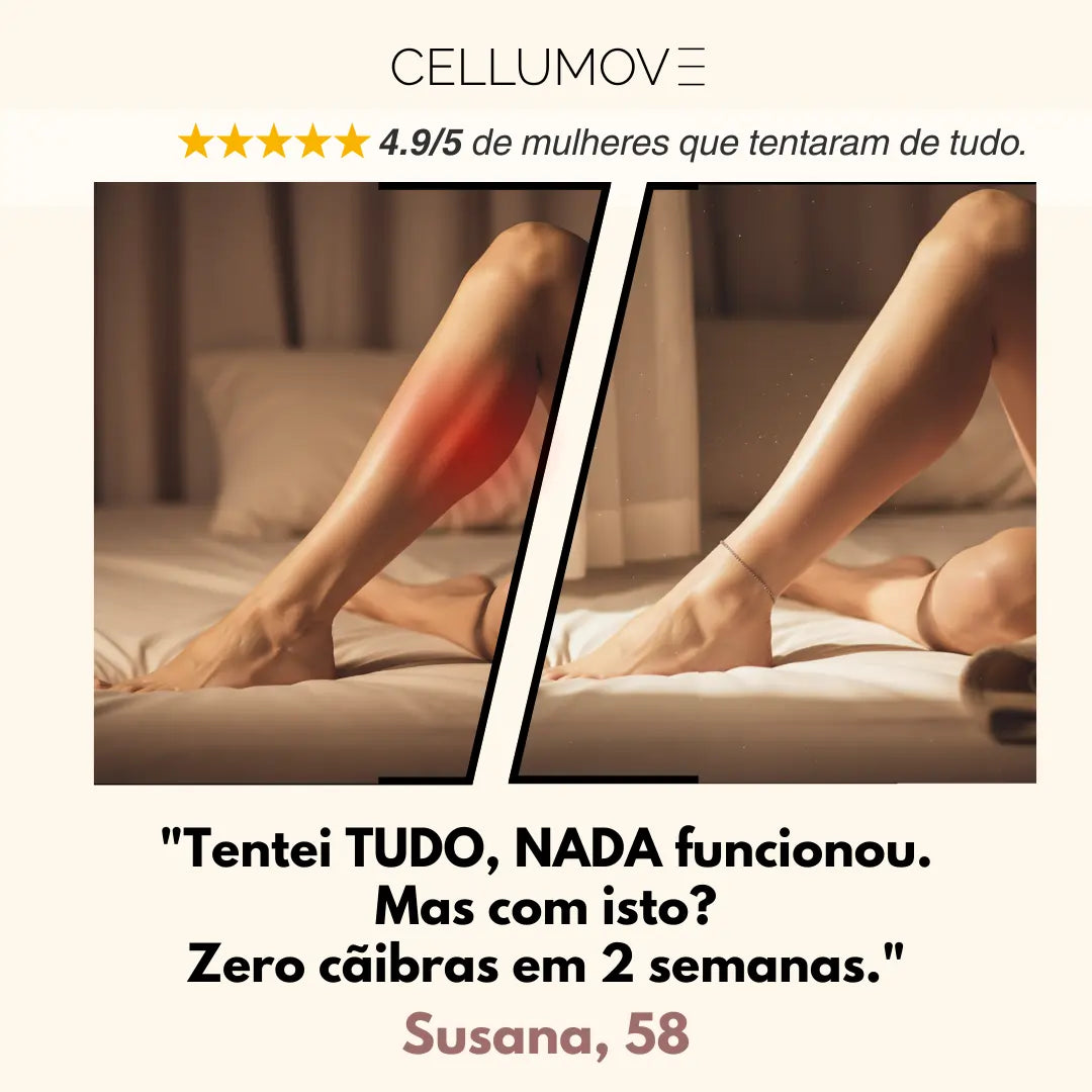 Leggings de Compressão 3D Cellumove – Mais de 25.000 clientes finalmente a dormir a noite toda