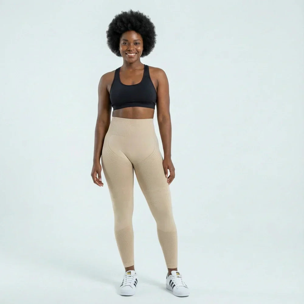 Leggings Cellumove 3D - Bege
