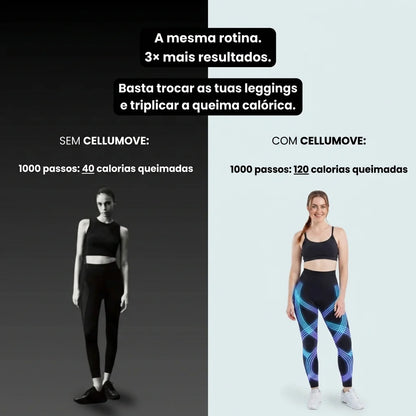 Legging Cellumove 3D – Redefina a sua silhueta sem esforço