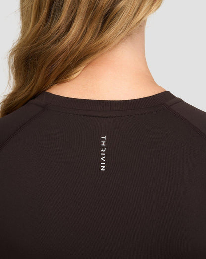 Elevate™ Compression T-shirt | Coffee