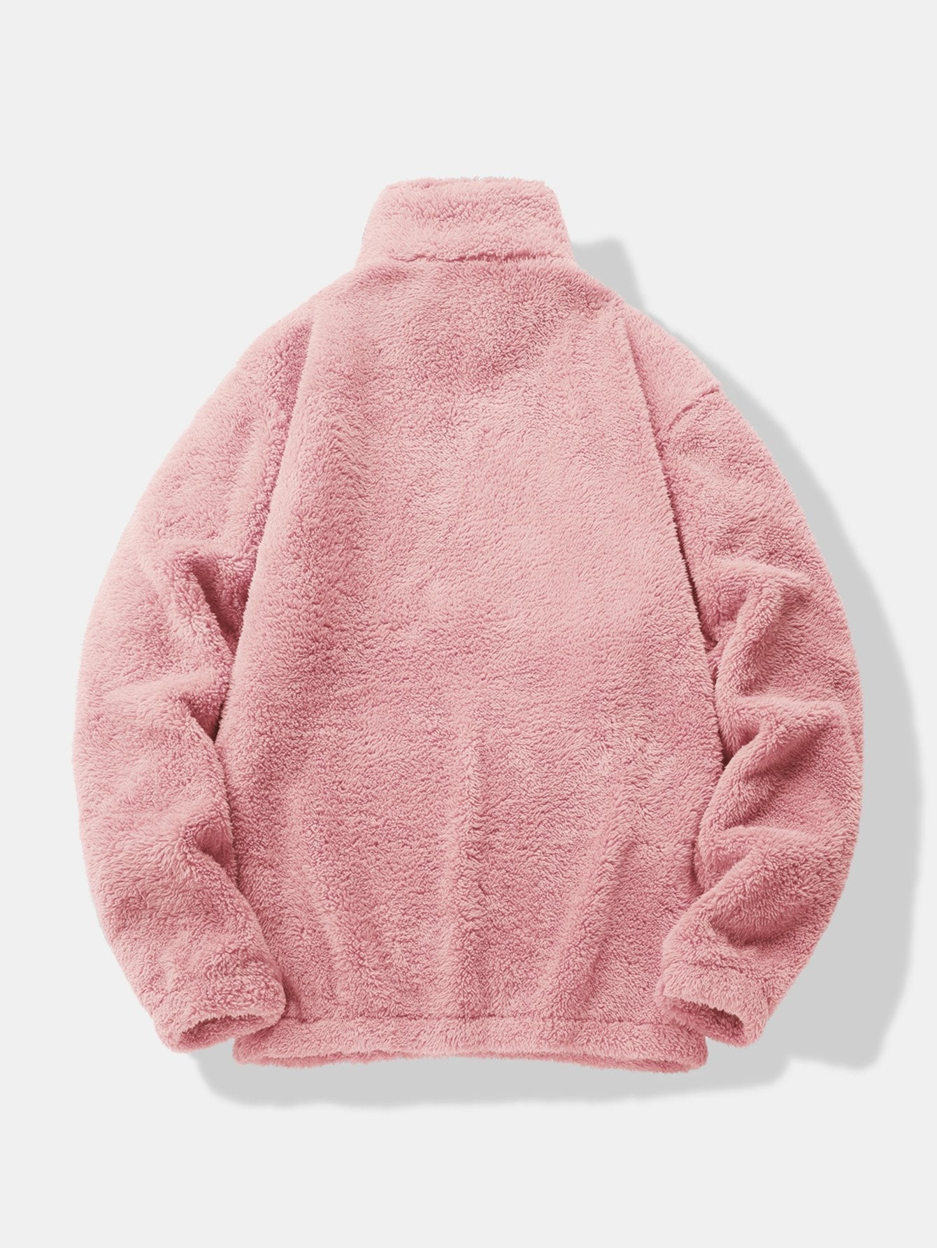 3 Peças de Moletom Teddy com Zíper de 1/4